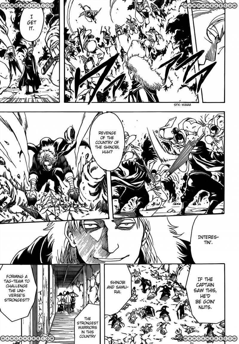 Gintama Chapter 509 page 3 - Chapter 509 : Proof (Scar)
