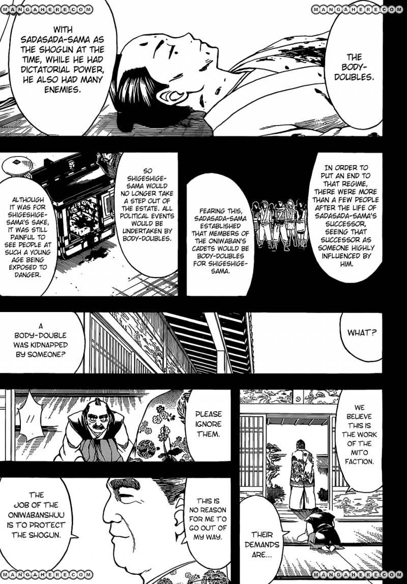 Gintama Chapter 509 page 9 - Chapter 509 : Proof (Scar)