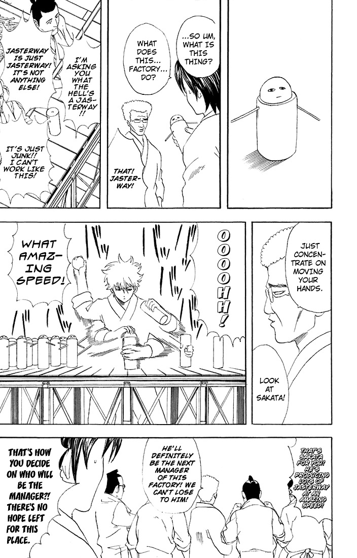 Gintama Chapter 51 page 10 - Chapter 51 : Lesson 51: Life Moves Like A Conveyor Belt.