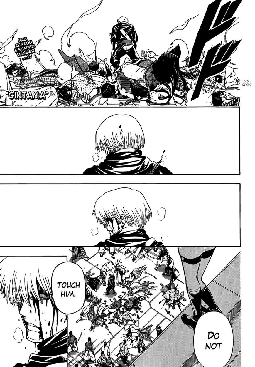 Gintama Chapter 510 page 1 - Chapter 510 : Samurai And Shinobi