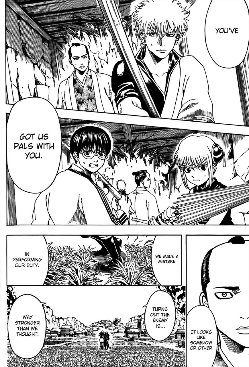 Gintama Chapter 510 page 10 - Chapter 510 : Samurai And Shinobi