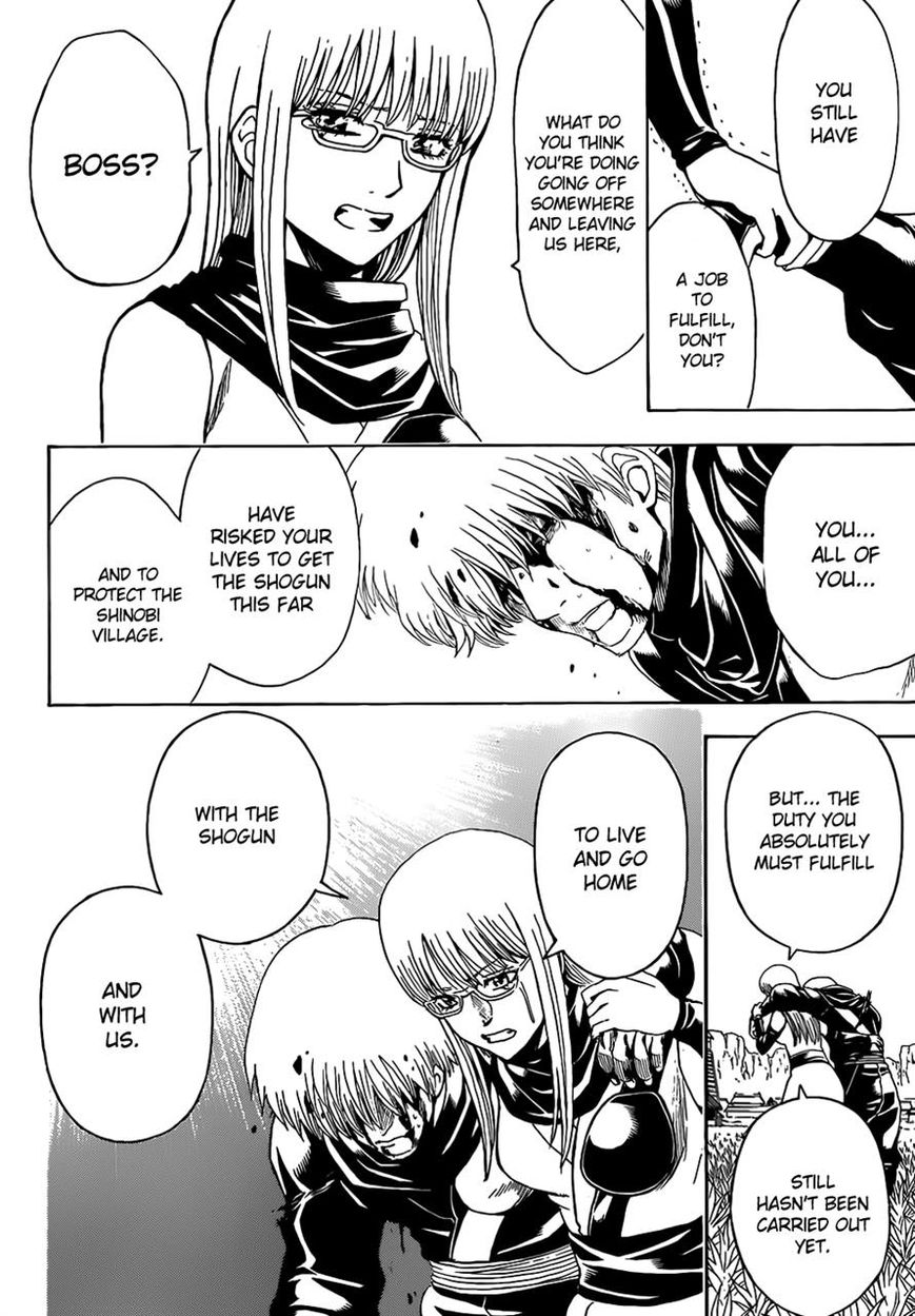 Gintama Chapter 510 page 12 - Chapter 510 : Samurai And Shinobi