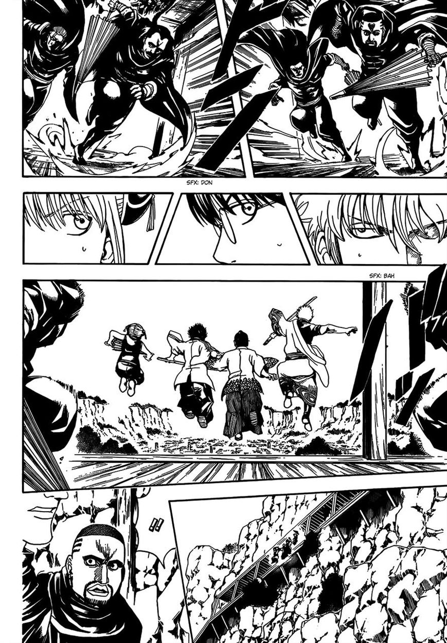 Gintama Chapter 510 page 14 - Chapter 510 : Samurai And Shinobi