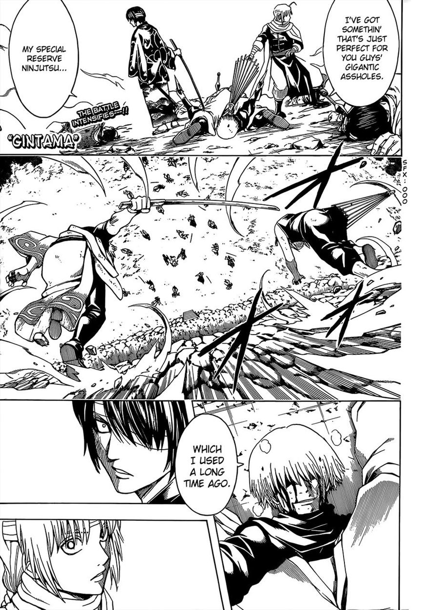 Gintama Chapter 514 page 1 - Chapter 514 : Those that Protect All