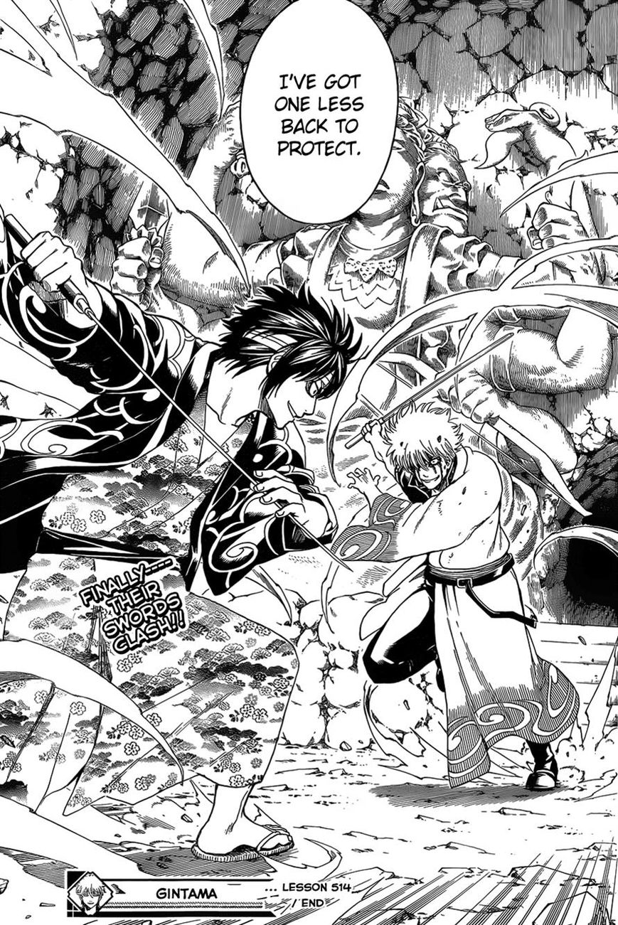Gintama Chapter 514 page 19 - Chapter 514 : Those that Protect All