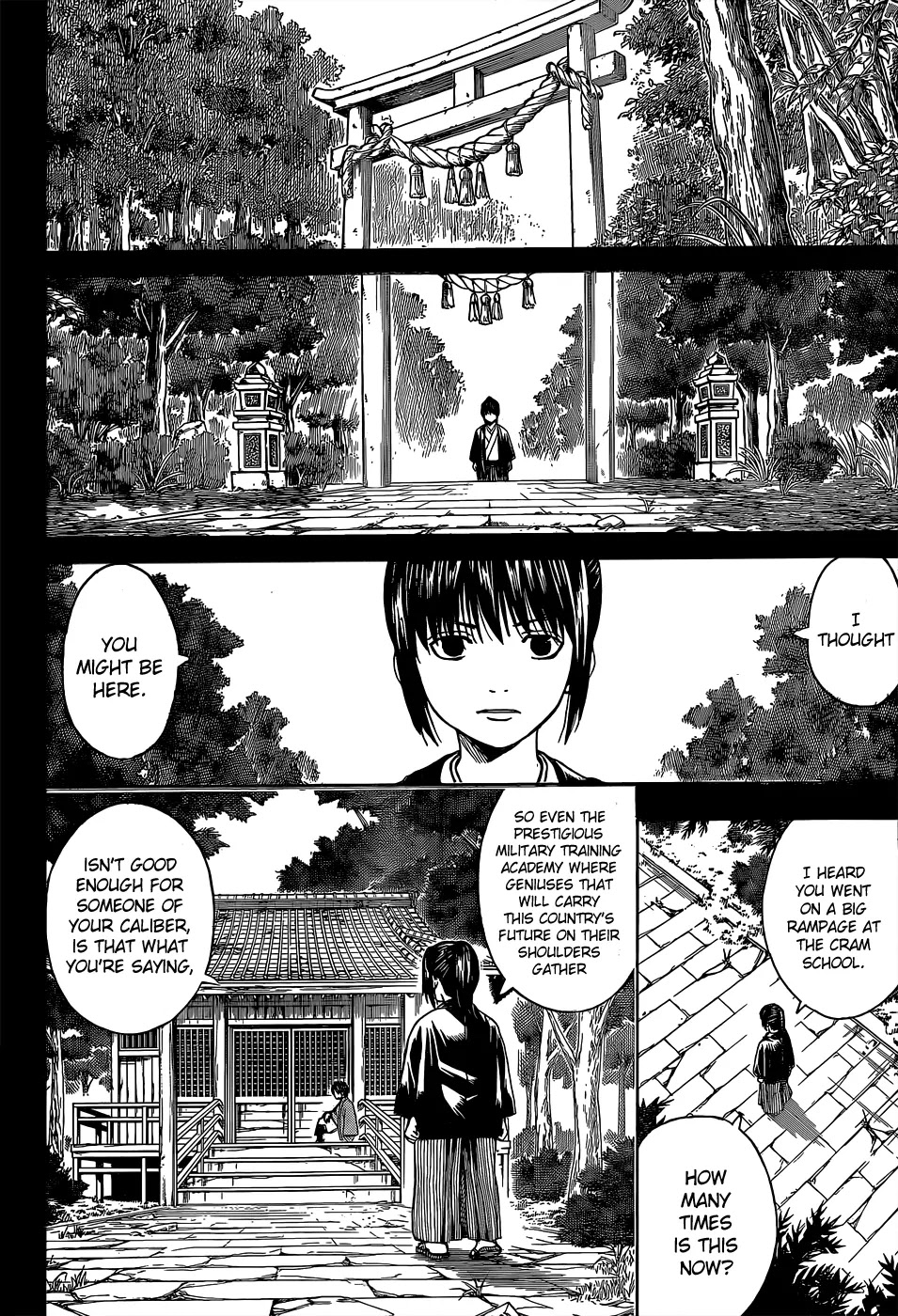Gintama Chapter 516 page 12 - Chapter 516 : Two Good-For-Nothings