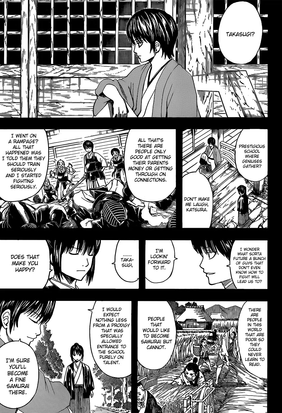 Gintama Chapter 516 page 13 - Chapter 516 : Two Good-For-Nothings