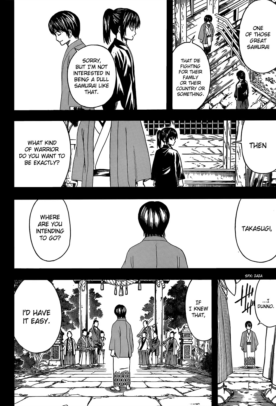 Gintama Chapter 516 page 14 - Chapter 516 : Two Good-For-Nothings