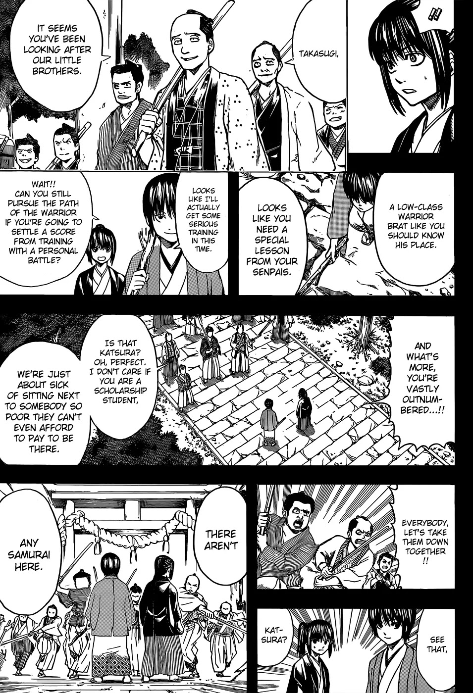 Gintama Chapter 516 page 15 - Chapter 516 : Two Good-For-Nothings