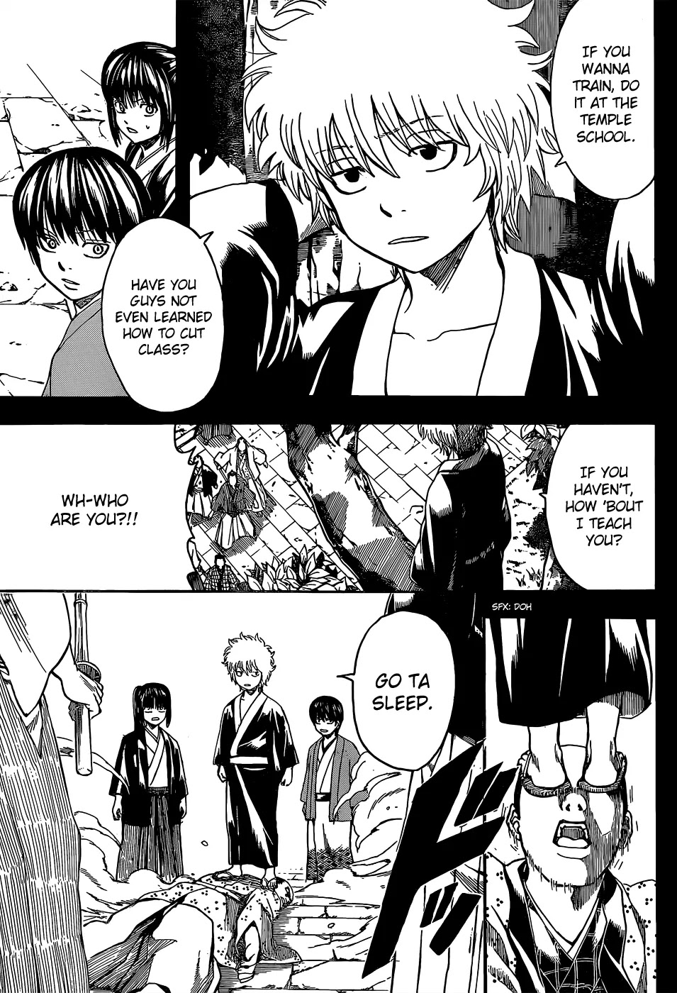 Gintama Chapter 516 page 17 - Chapter 516 : Two Good-For-Nothings