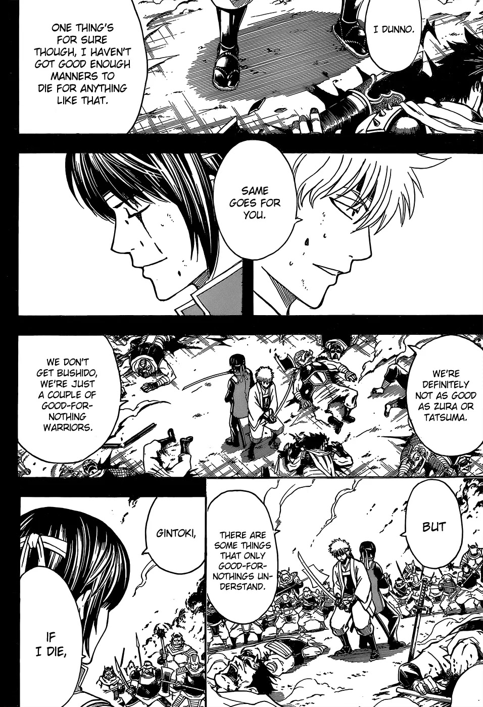 Gintama Chapter 516 page 2 - Chapter 516 : Two Good-For-Nothings