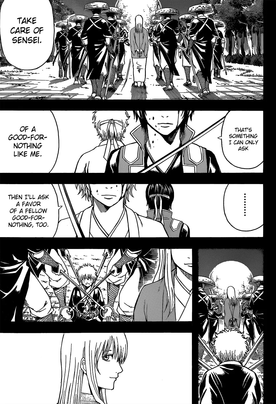 Gintama Chapter 516 page 3 - Chapter 516 : Two Good-For-Nothings