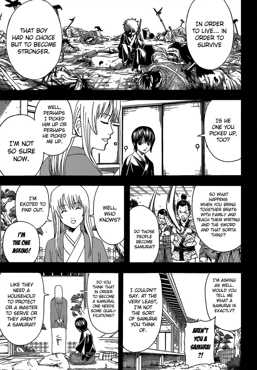 Gintama Chapter 517 page 9 - Chapter 517 : Each One's Samurai