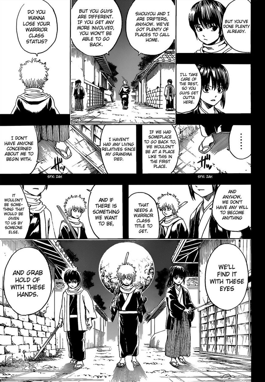 Gintama Chapter 518 page 11 - Chapter 518 : Fist