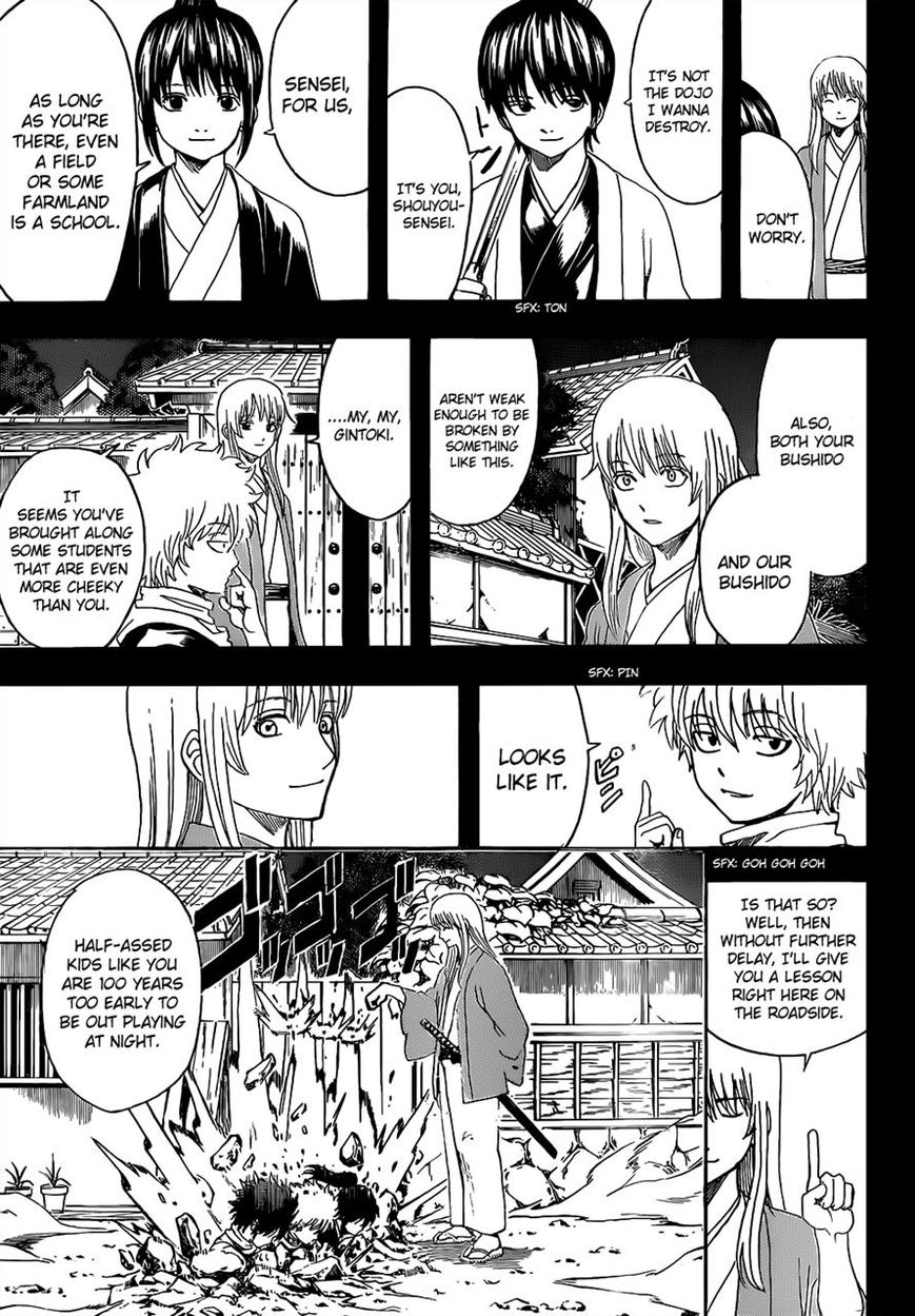 Gintama Chapter 518 page 15 - Chapter 518 : Fist