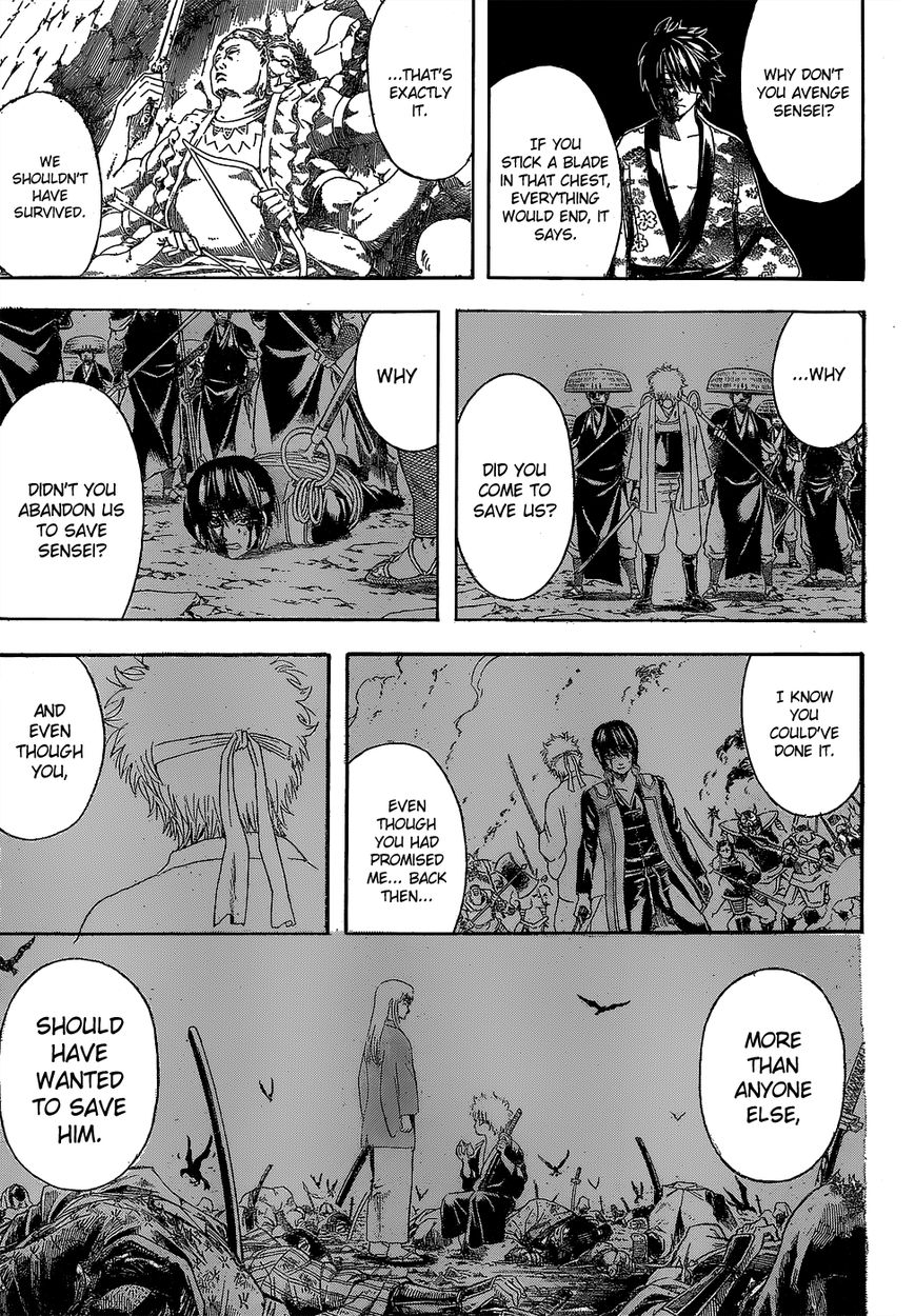 Gintama Chapter 520 page 15 - Chapter 520 : Sakata Gintoki of Shouka Sonjuku