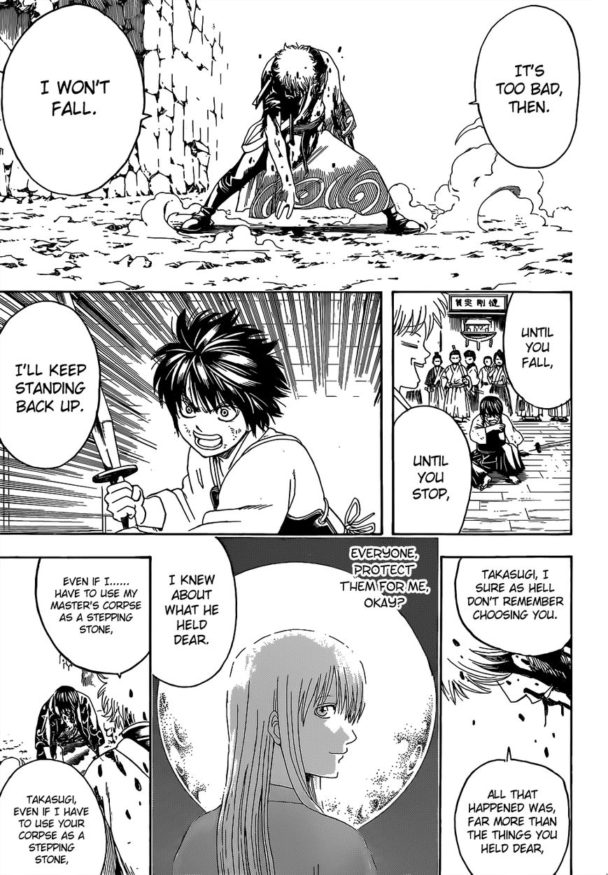 Gintama Chapter 520 page 17 - Chapter 520 : Sakata Gintoki of Shouka Sonjuku