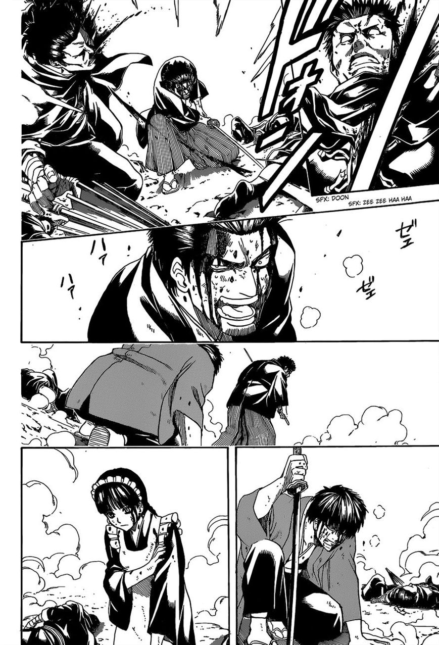 Gintama Chapter 521 page 10 - Chapter 521 : After the War, the Crow Caws