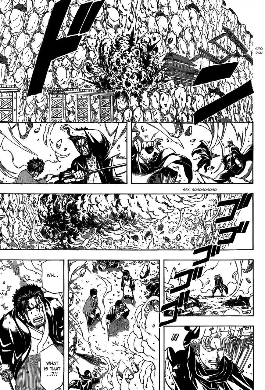 Gintama Chapter 521 page 13 - Chapter 521 : After the War, the Crow Caws