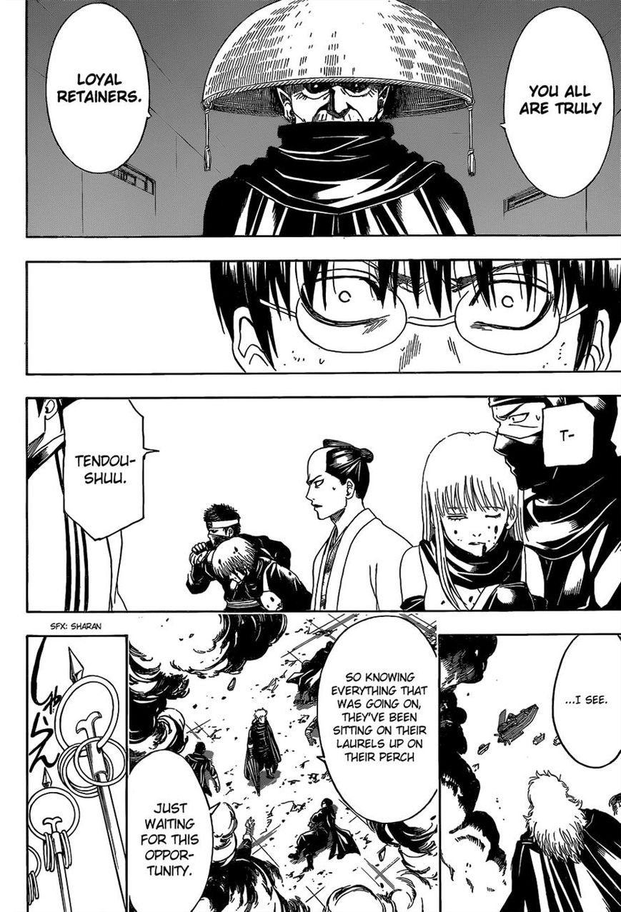 Gintama Chapter 521 page 16 - Chapter 521 : After the War, the Crow Caws