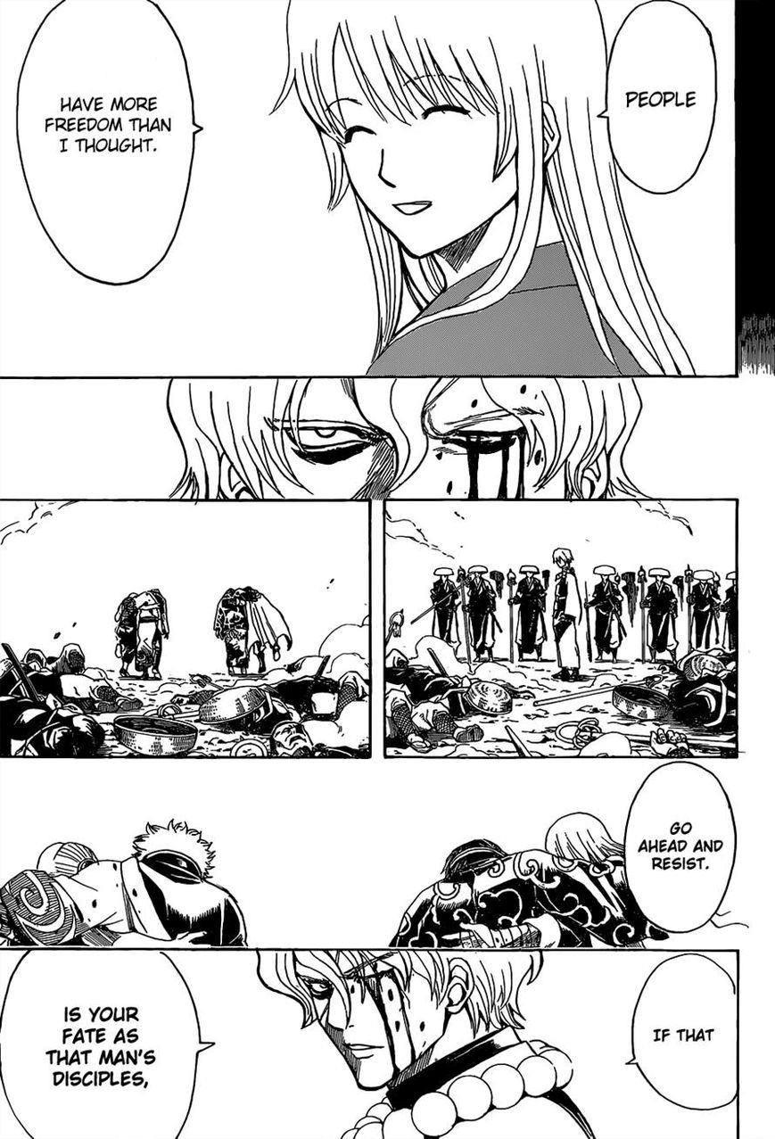 Gintama Chapter 523 page 14 - Chapter 523 : Resistance