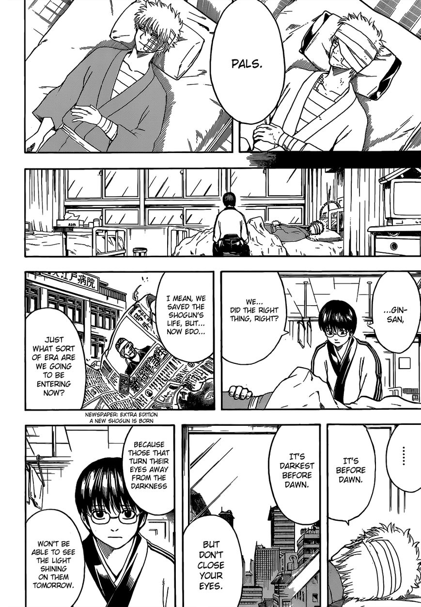 Gintama Chapter 524 page 10 - Chapter 524 : Farewell, Pal
