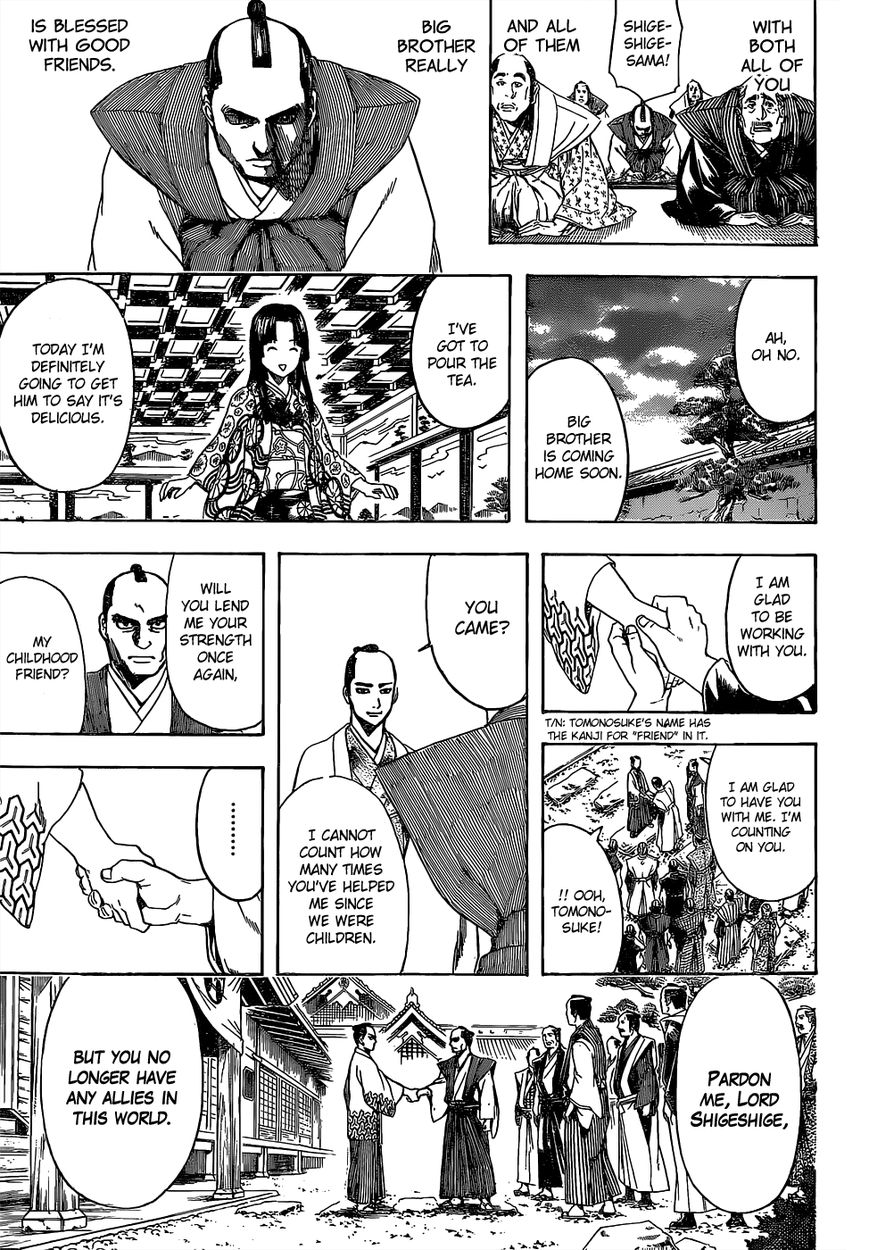 Gintama Chapter 524 page 13 - Chapter 524 : Farewell, Pal