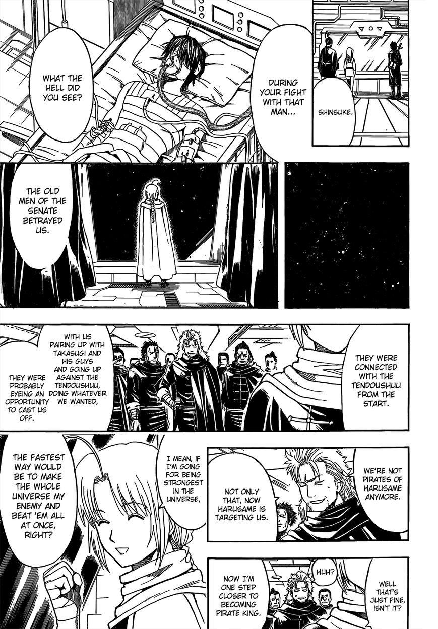 Gintama Chapter 524 page 3 - Chapter 524 : Farewell, Pal
