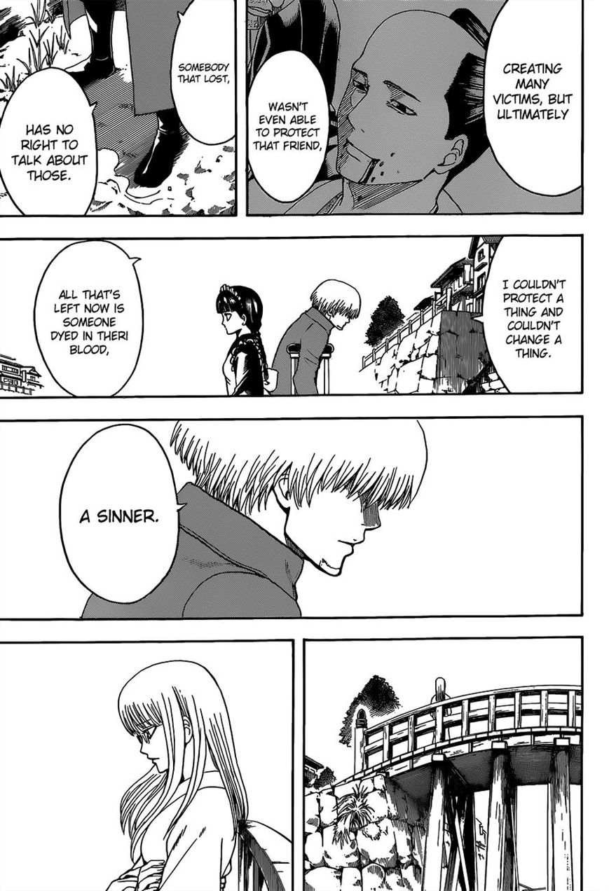 Gintama Chapter 525 page 10 - Chapter 525 : 3 Sake Cups