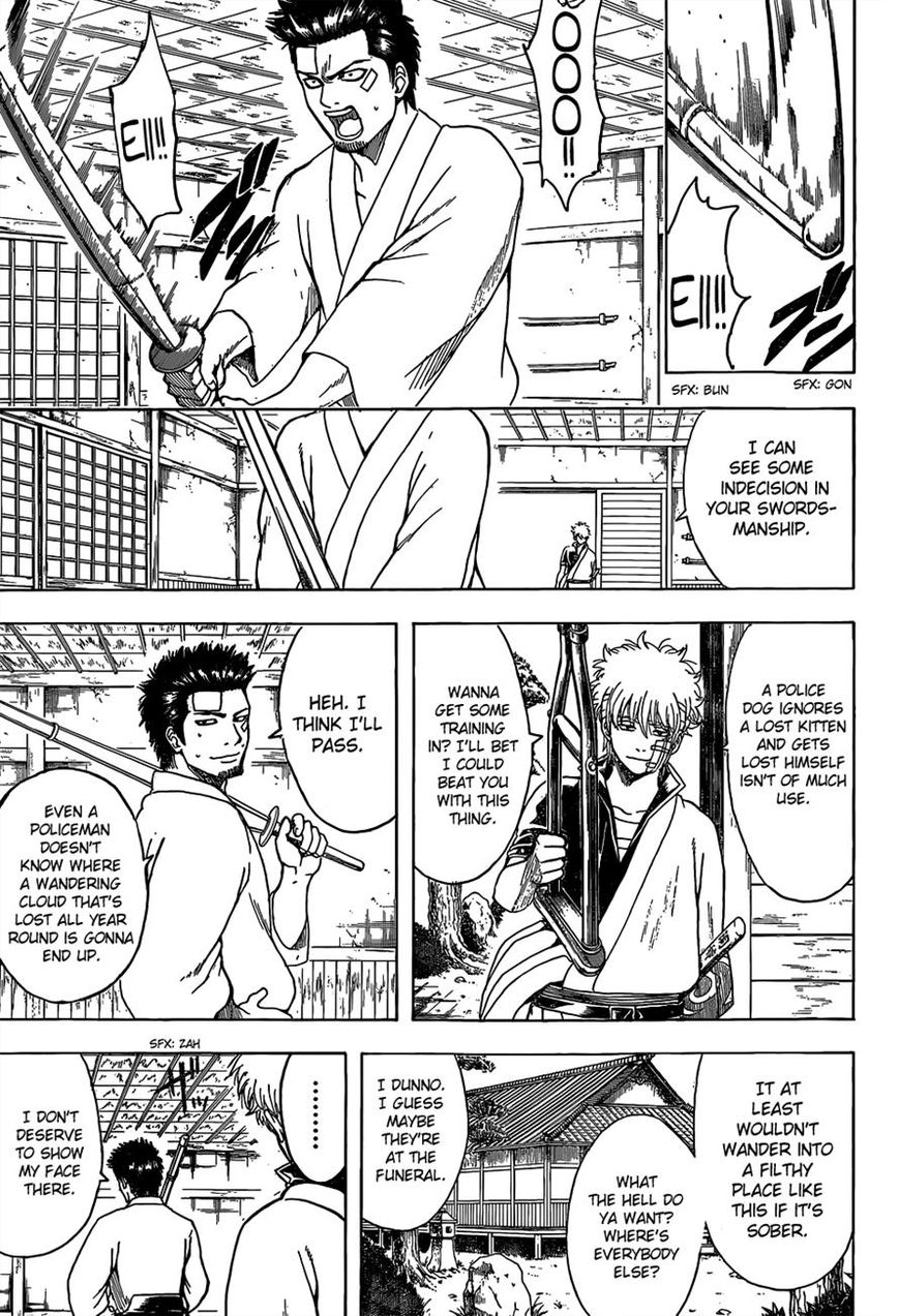 Gintama Chapter 525 page 12 - Chapter 525 : 3 Sake Cups