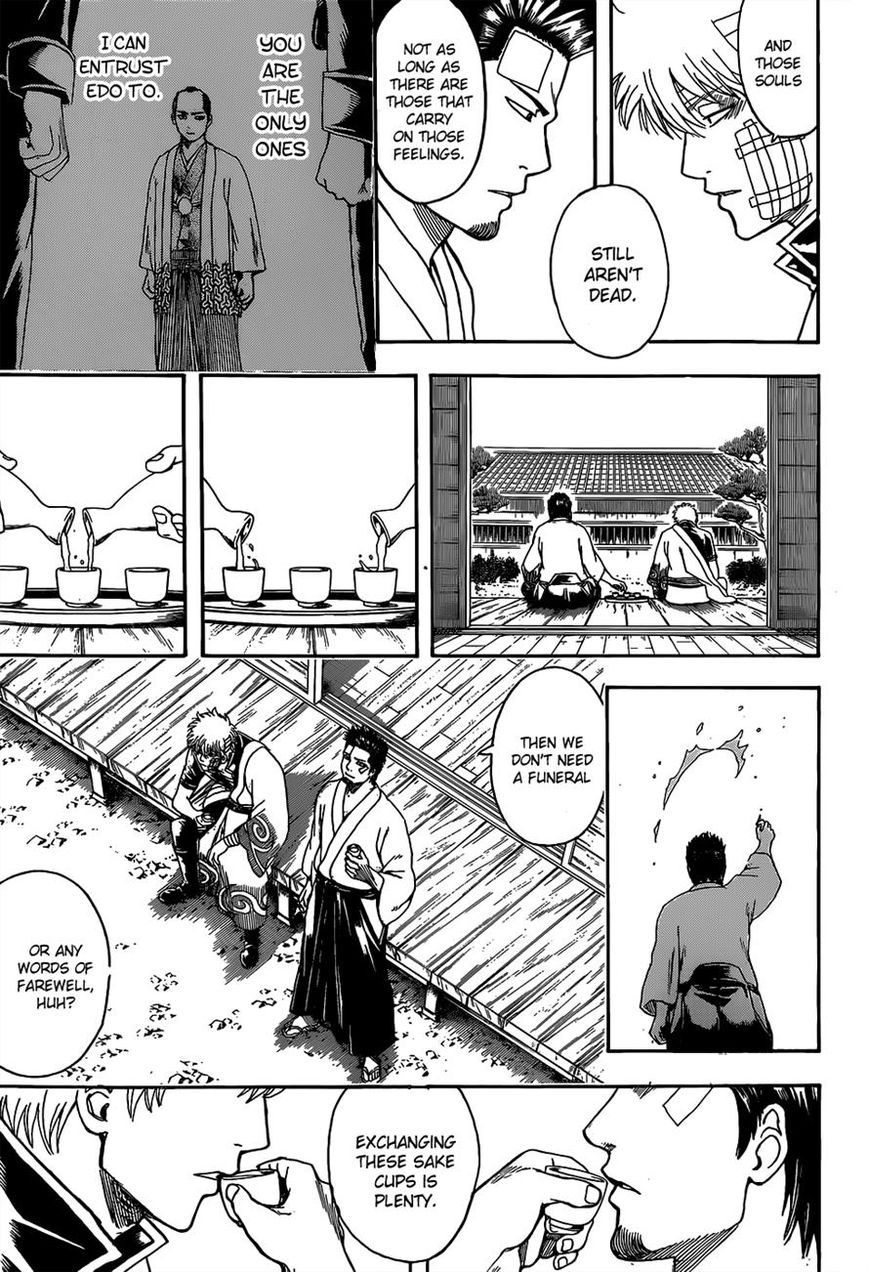 Gintama Chapter 525 page 18 - Chapter 525 : 3 Sake Cups