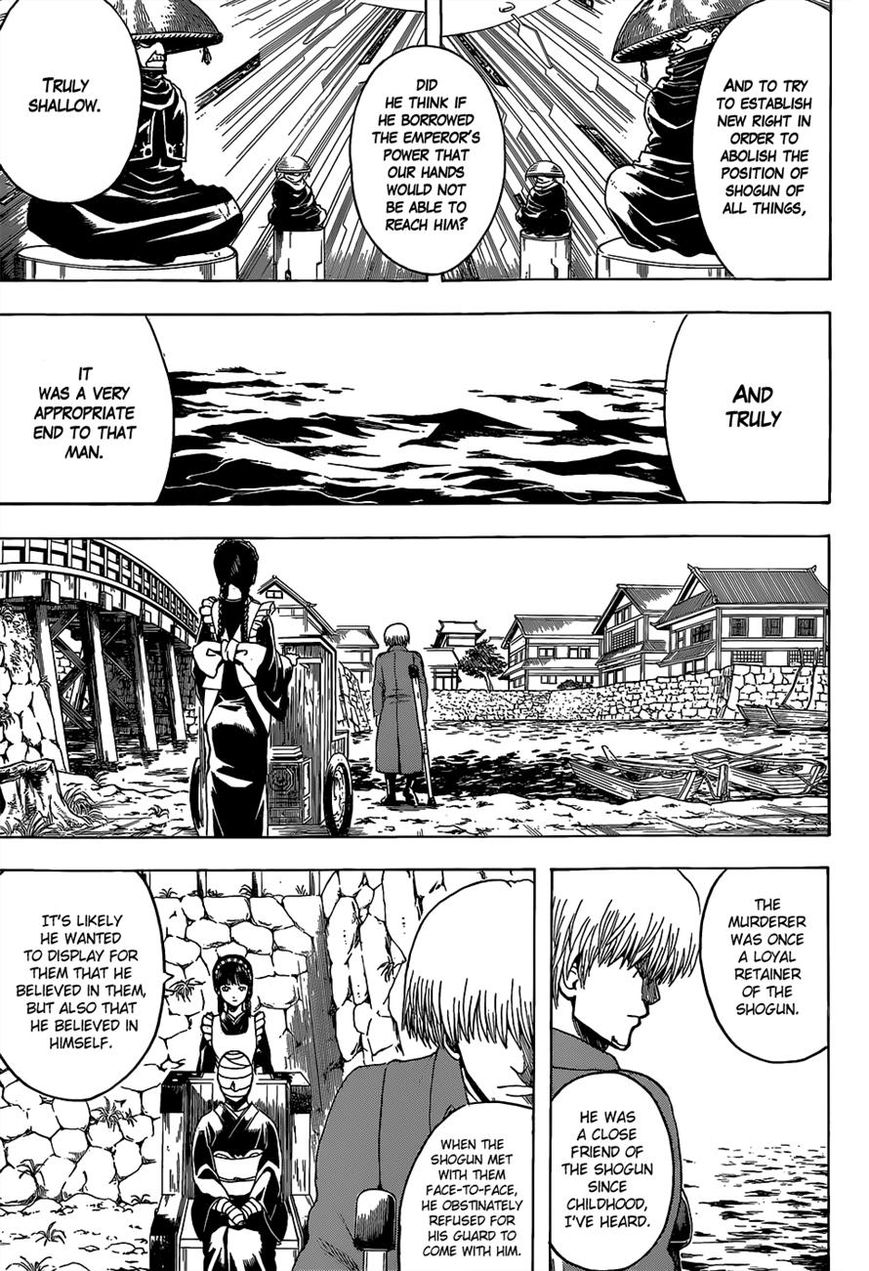 Gintama Chapter 525 page 8 - Chapter 525 : 3 Sake Cups
