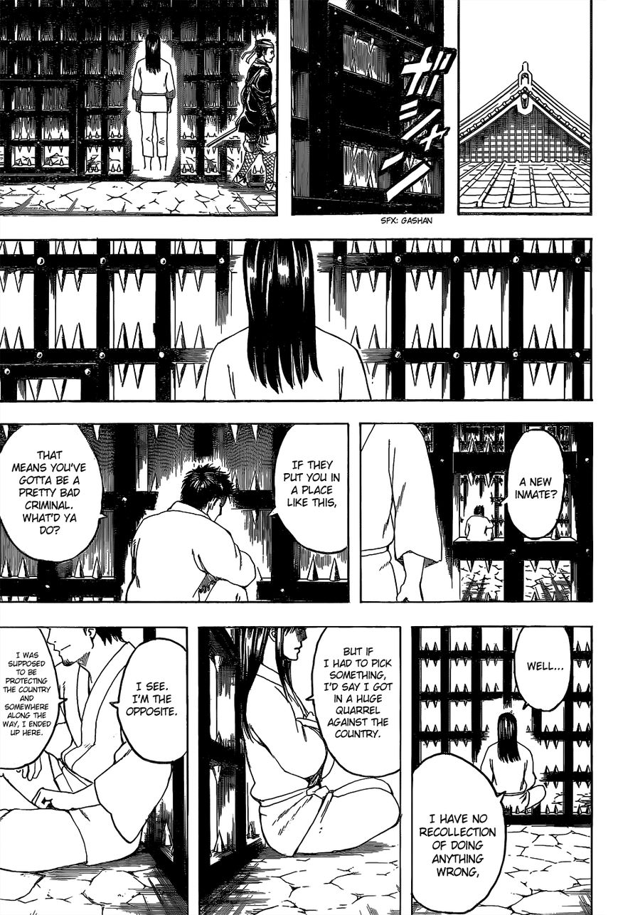 Gintama Chapter 528 page 17 - Chapter 528 : Heroes Show Up Late