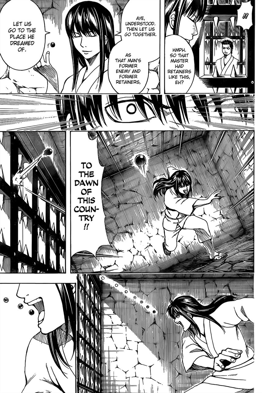 Gintama Chapter 530 page 9 - Chapter 530 : The Shogun and the Villains (Joui Patriots)