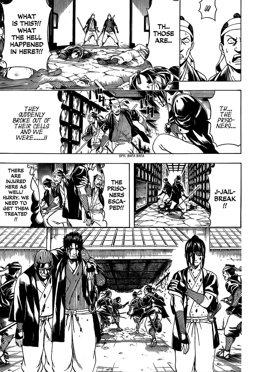 Gintama Chapter 531 page 3 - Chapter 531 : Jailbreak