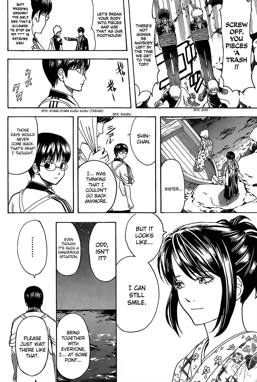 Gintama Chapter 533 page 12 - Chapter 533 : Stray Dogs