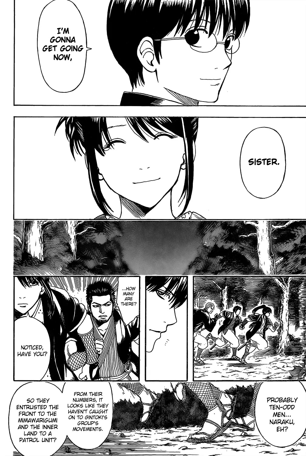 Gintama Chapter 533 page 14 - Chapter 533 : Stray Dogs