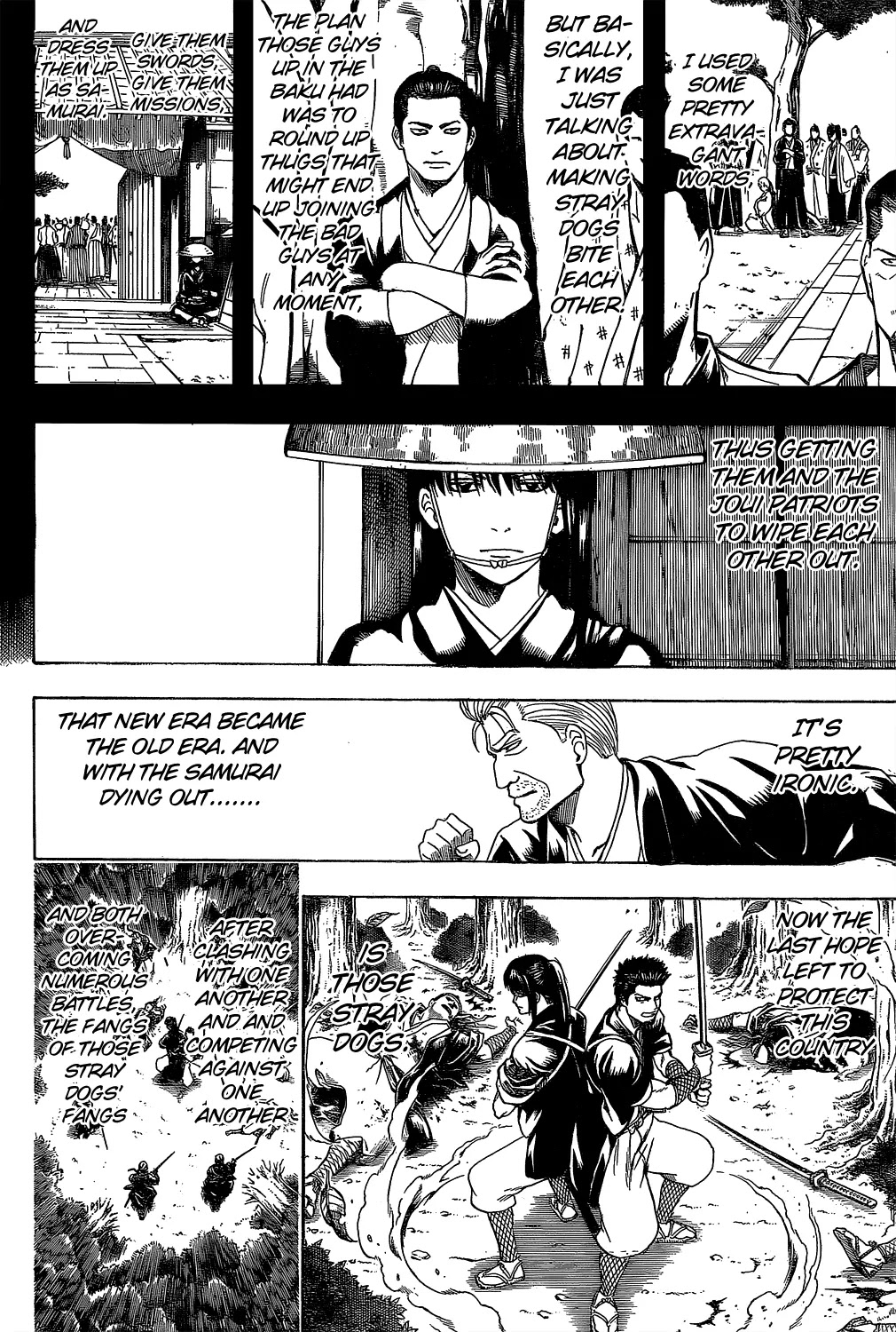 Gintama Chapter 533 page 18 - Chapter 533 : Stray Dogs
