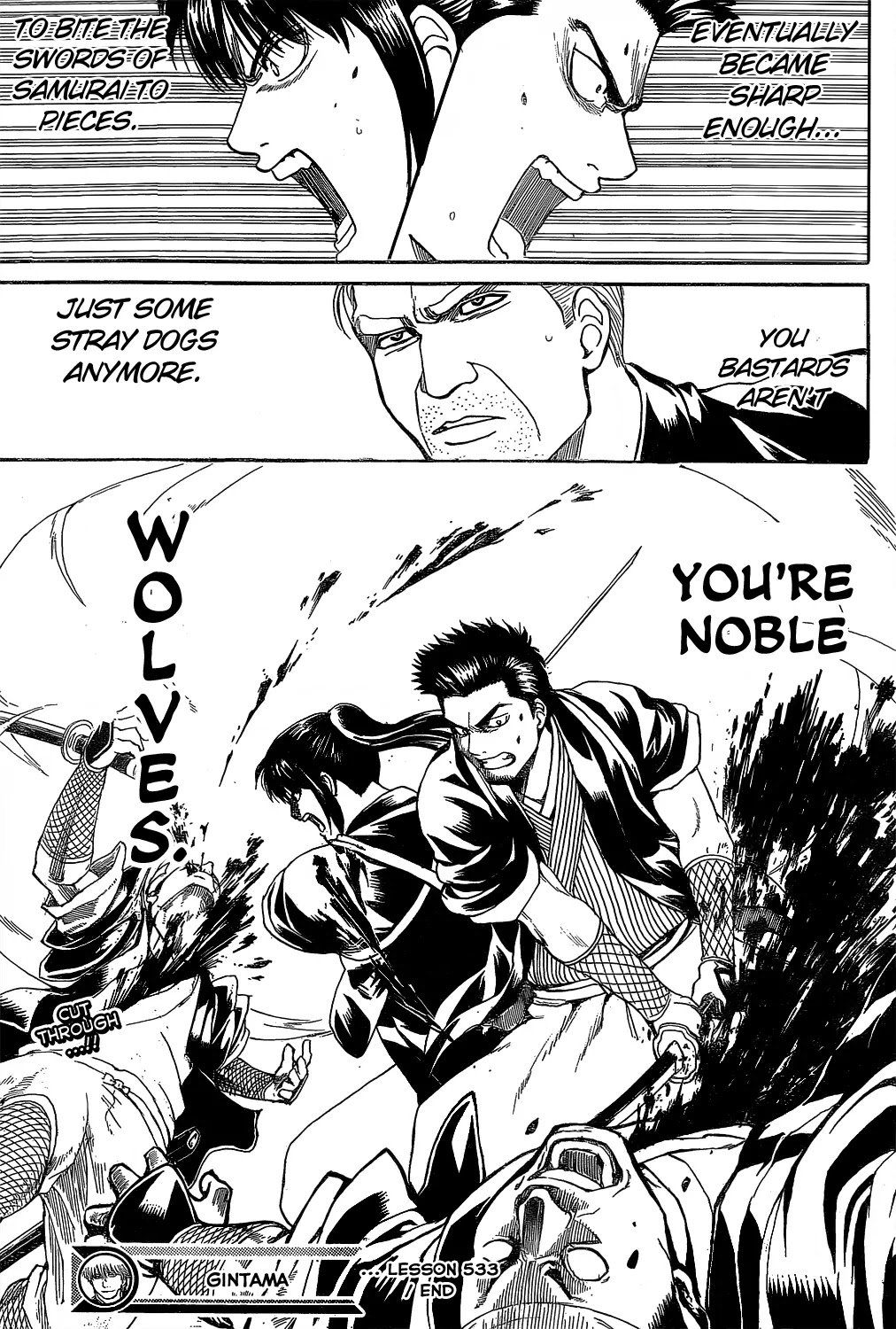 Gintama Chapter 533 page 19 - Chapter 533 : Stray Dogs