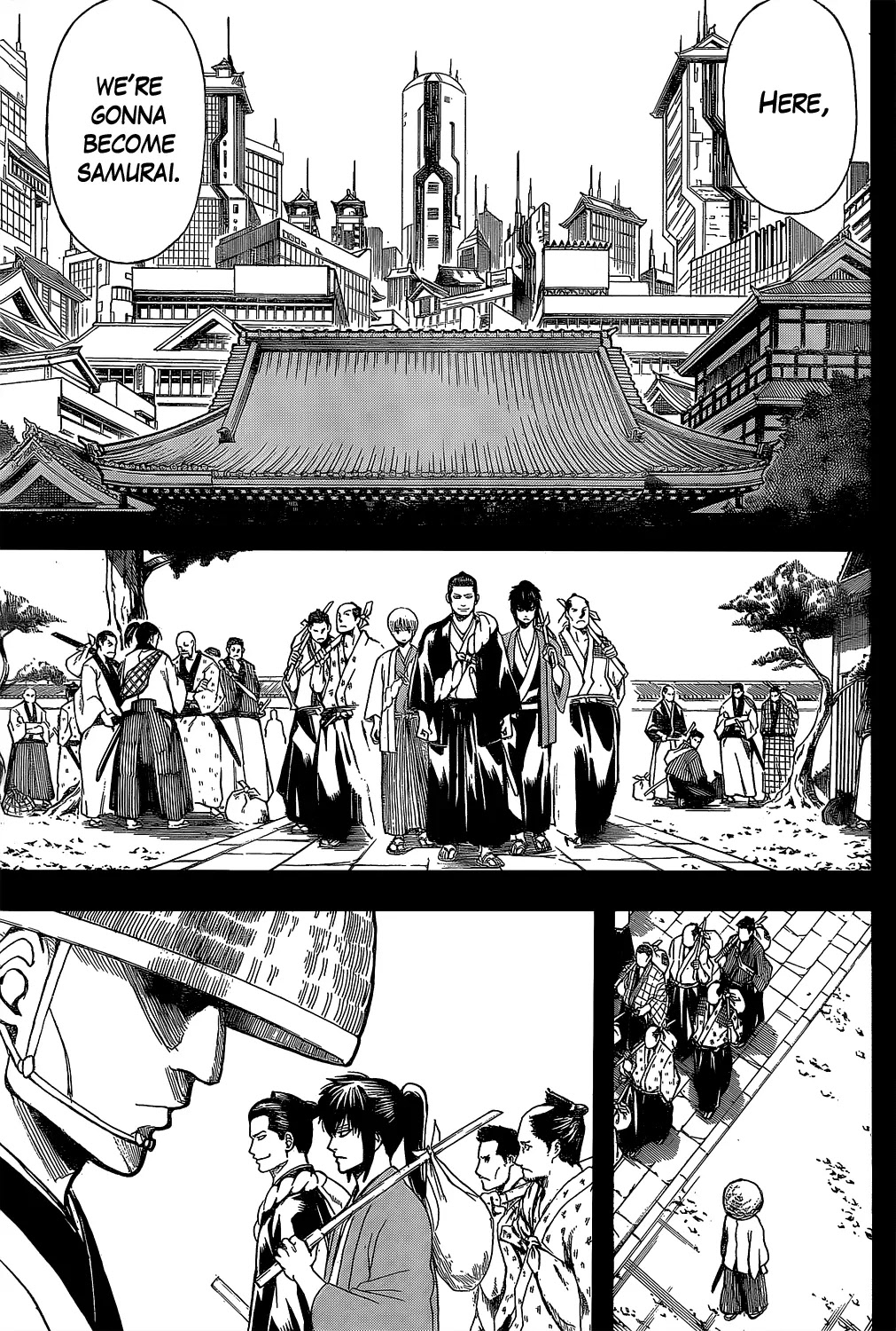 Gintama Chapter 533 page 3 - Chapter 533 : Stray Dogs