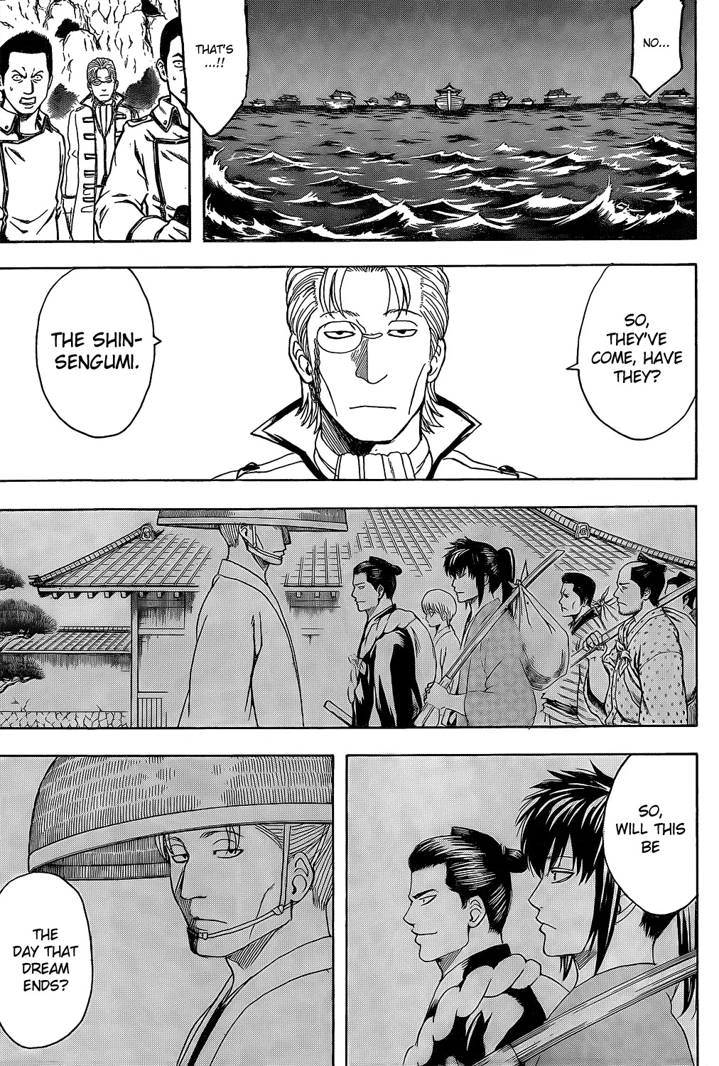 Gintama Chapter 533 page 5 - Chapter 533 : Stray Dogs
