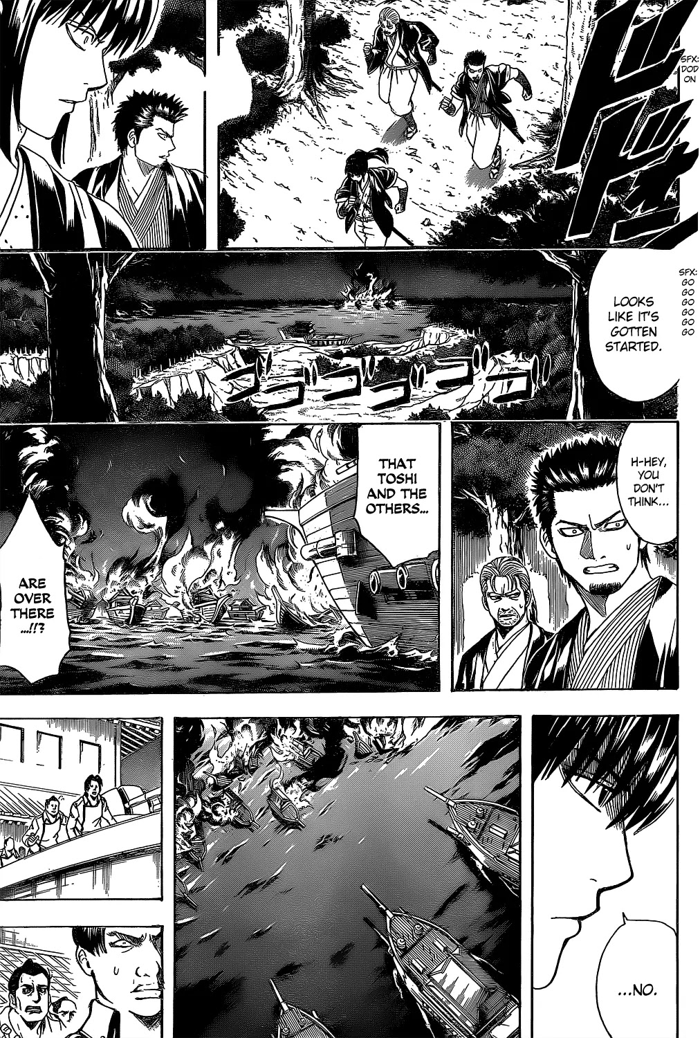 Gintama Chapter 533 page 7 - Chapter 533 : Stray Dogs