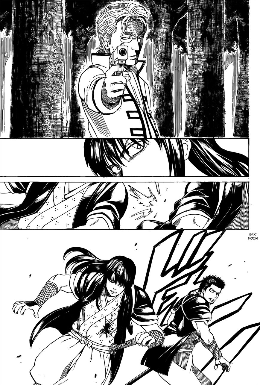 Gintama Chapter 534 page 11 - Chapter 534 : Iron Rules of Surveillance