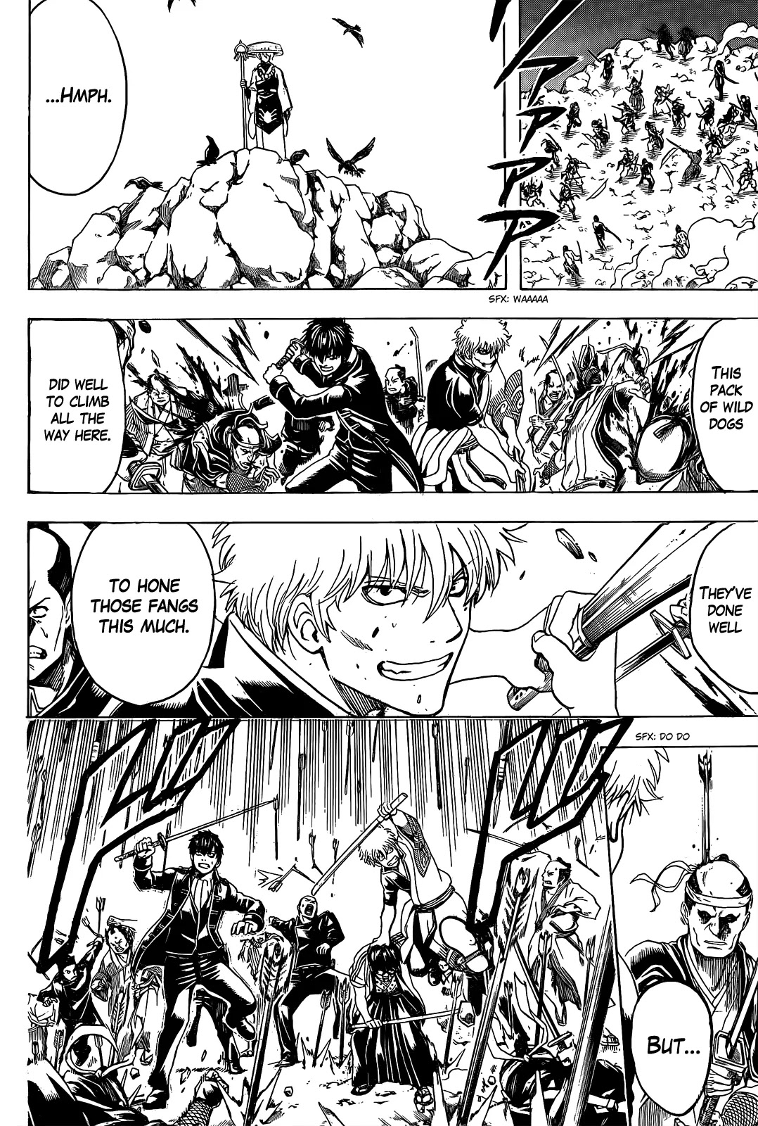 Gintama Chapter 535 page 10 - Chapter 535 : Shinsengumi Kyokuchuu Hatto Article 47