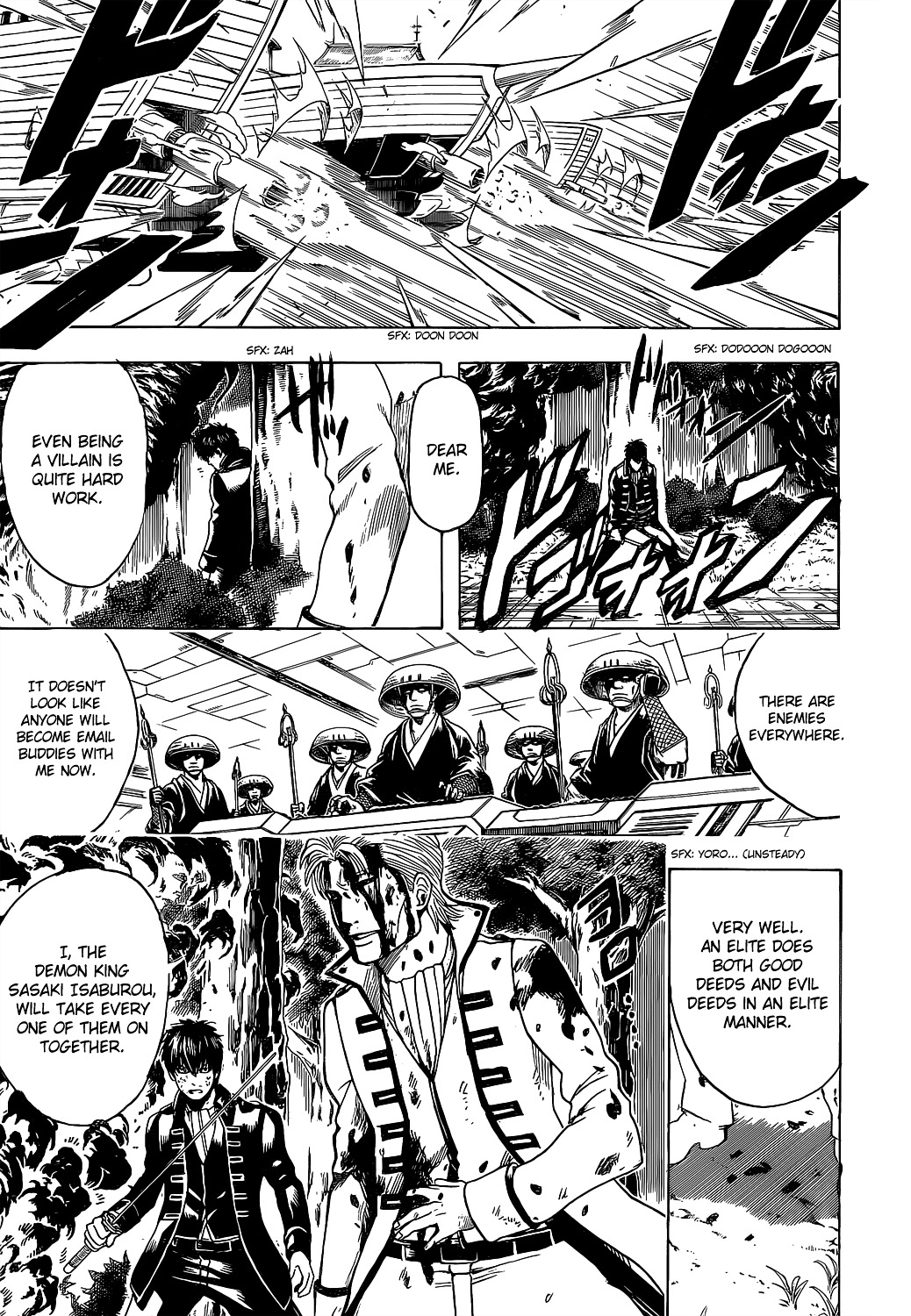 Gintama Chapter 540 page 11 - Chapter 540 : Villain