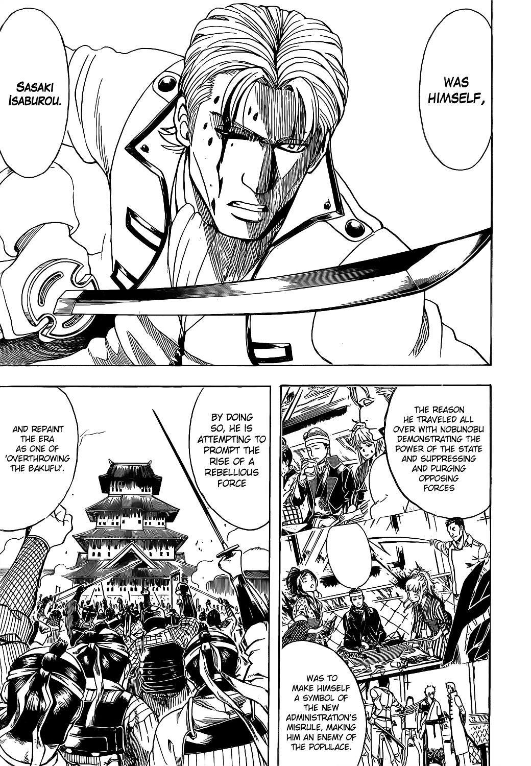 Gintama Chapter 540 page 7 - Chapter 540 : Villain