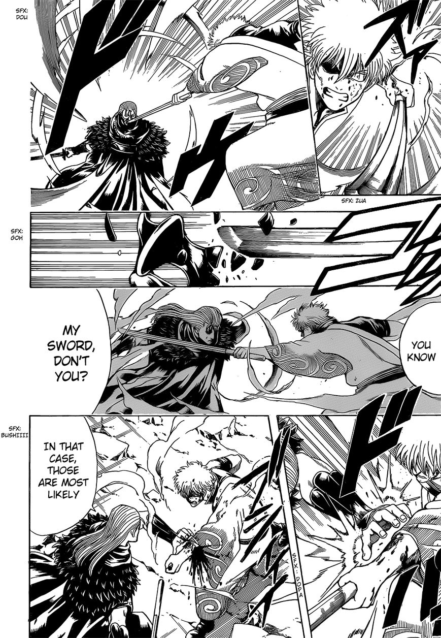 Gintama Chapter 544 page 10 - Chapter 544 : Memories of the Sword
