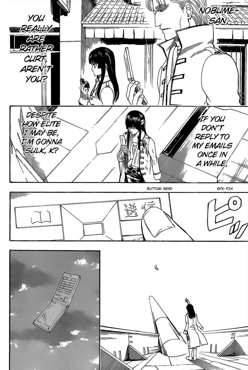 Gintama Chapter 550 page 10 - Chapter 550 : Farewell Shinsengumi