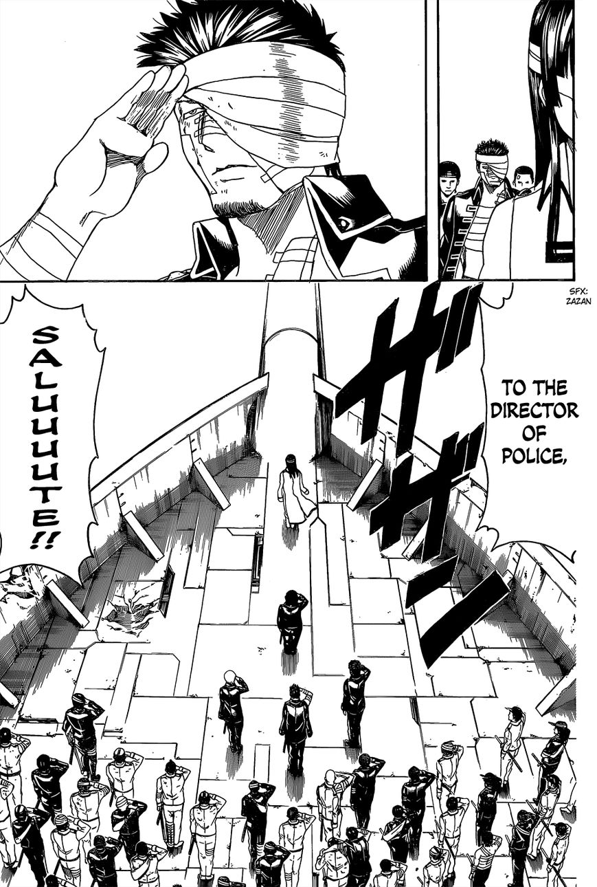Gintama Chapter 550 page 11 - Chapter 550 : Farewell Shinsengumi
