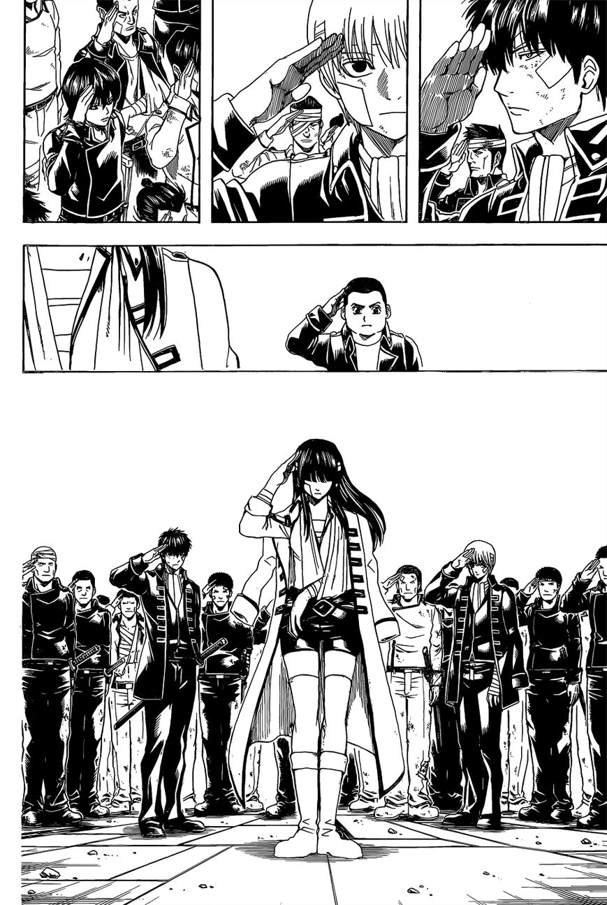 Gintama Chapter 550 page 12 - Chapter 550 : Farewell Shinsengumi